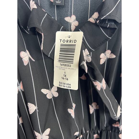 NWT Torrid Georgette Ruffle Front Cami Size 1 - Picture 8 of 10